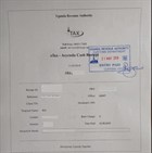 URA etax receipt